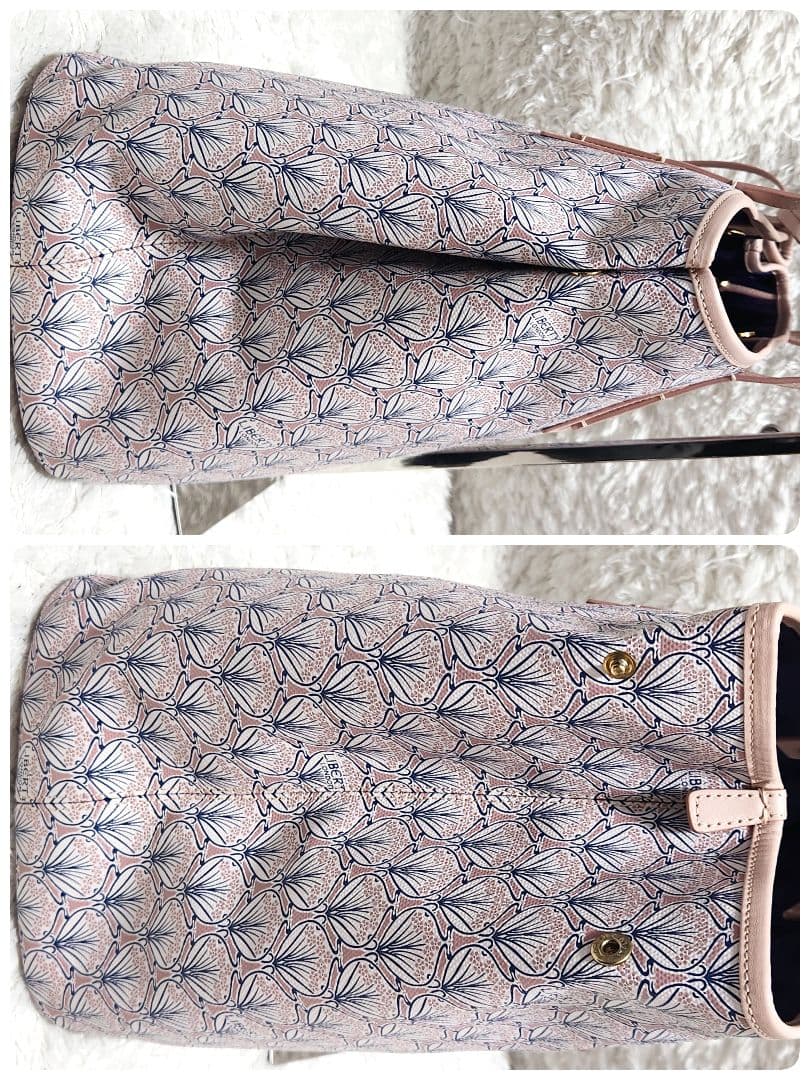 美品 大容量 A4収納可 LIBERTY マールボロ トートバッグ アイフィス