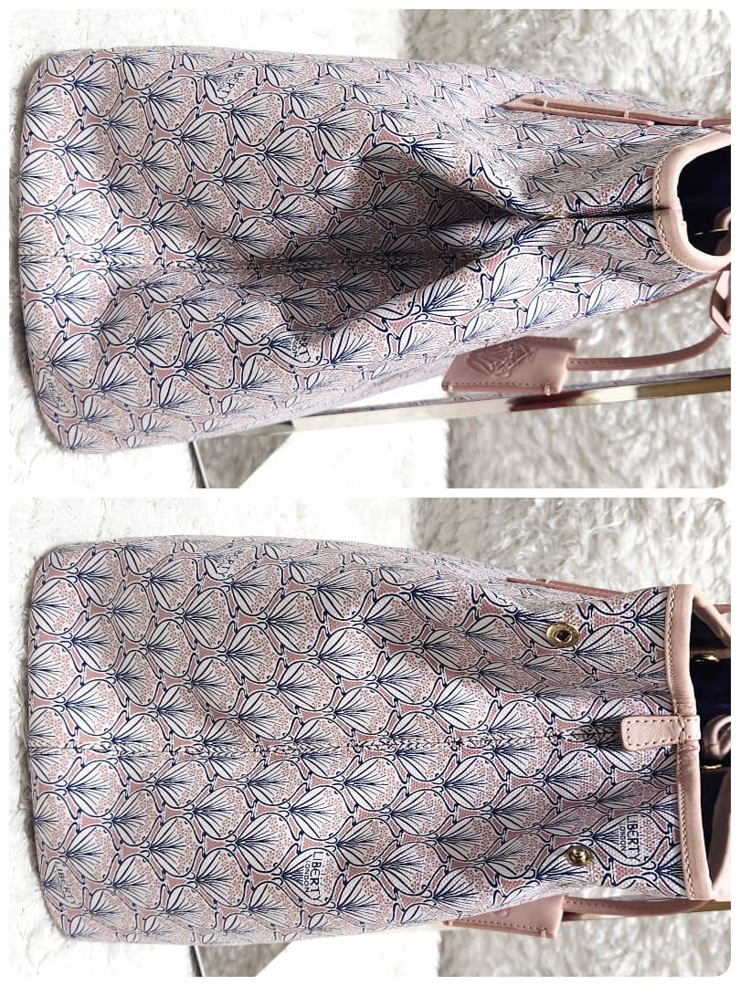 美品 大容量 A4収納可 LIBERTY マールボロ トートバッグ アイフィス