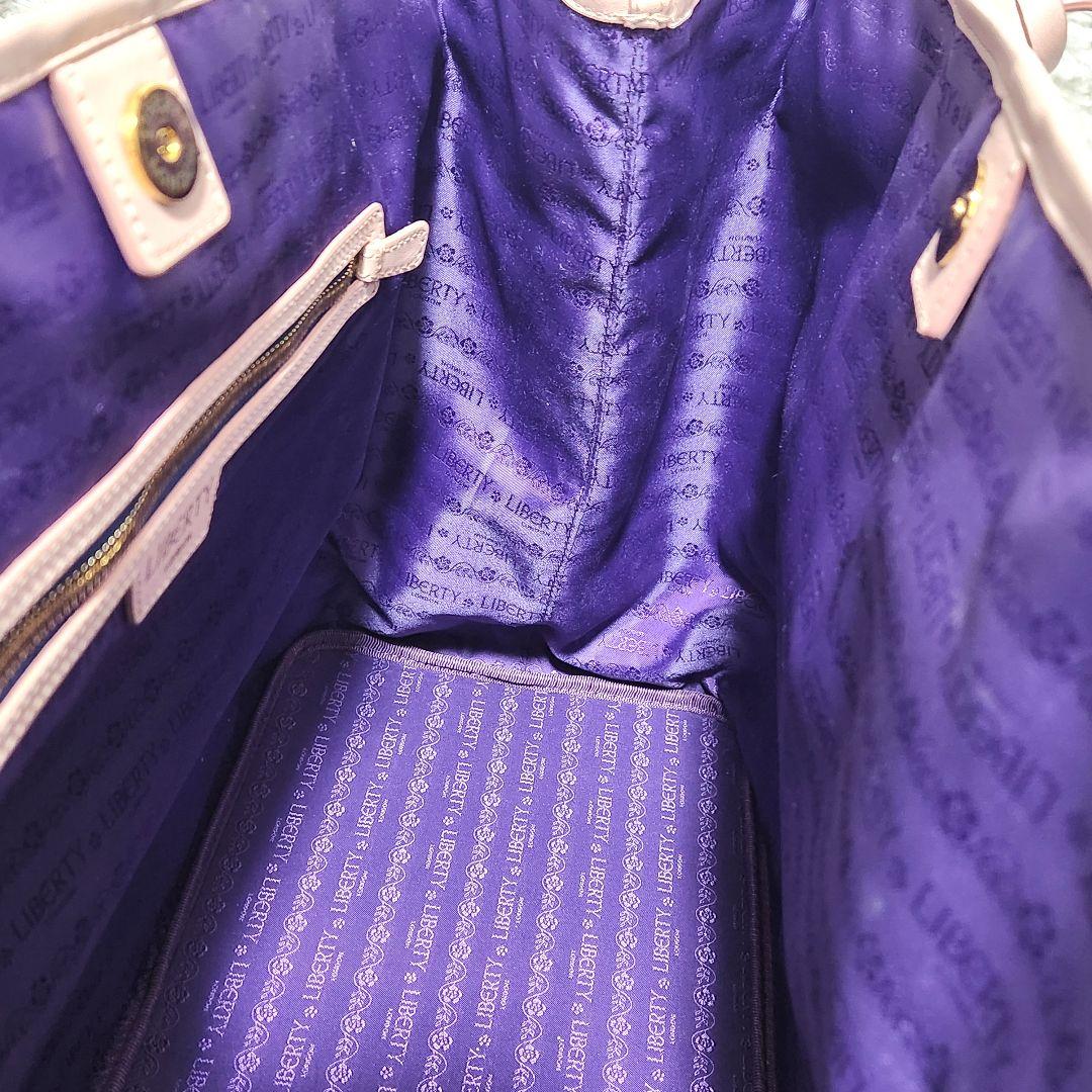 美品 大容量 A4収納可 LIBERTY マールボロ トートバッグ アイフィス