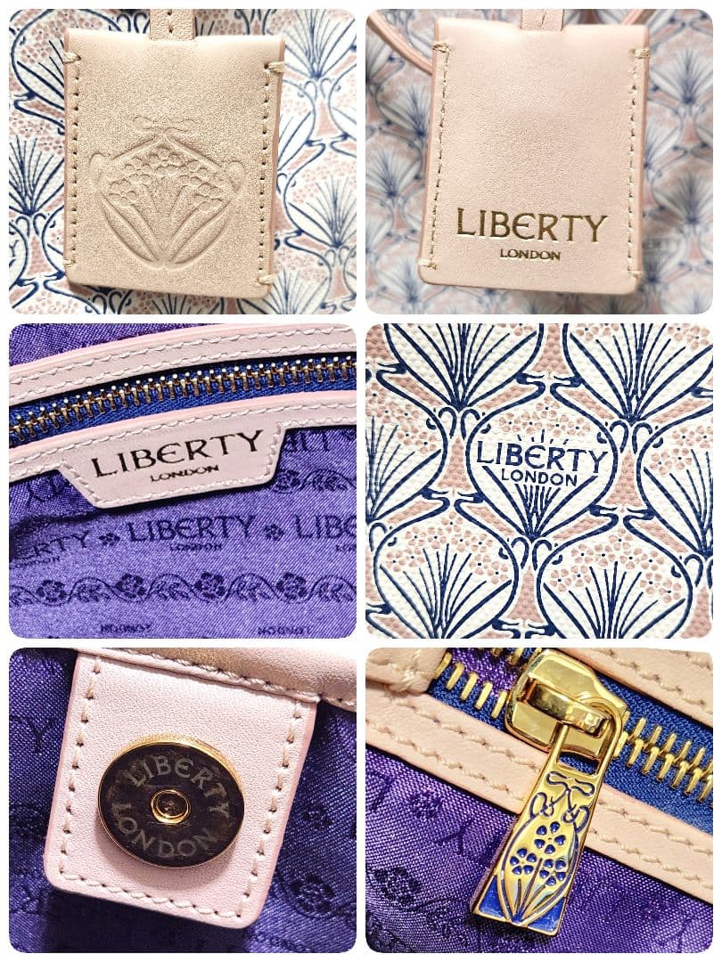 美品 大容量 A4収納可 LIBERTY マールボロ トートバッグ アイフィス