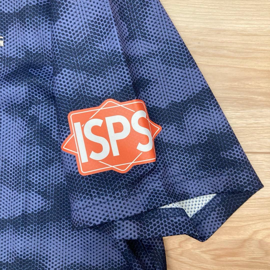 BRIEFING ポロシャツ メンズ カモフラ柄 企業ロゴ入