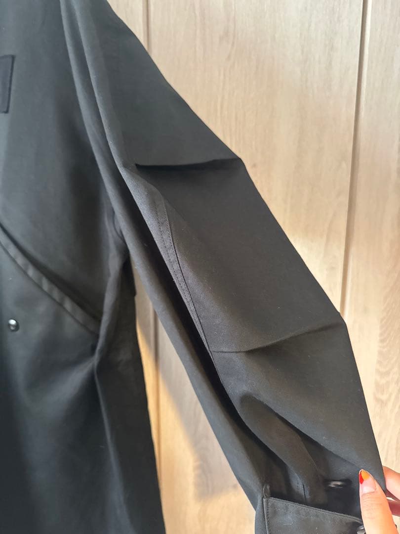 Fred Perry ブラック ロングコート