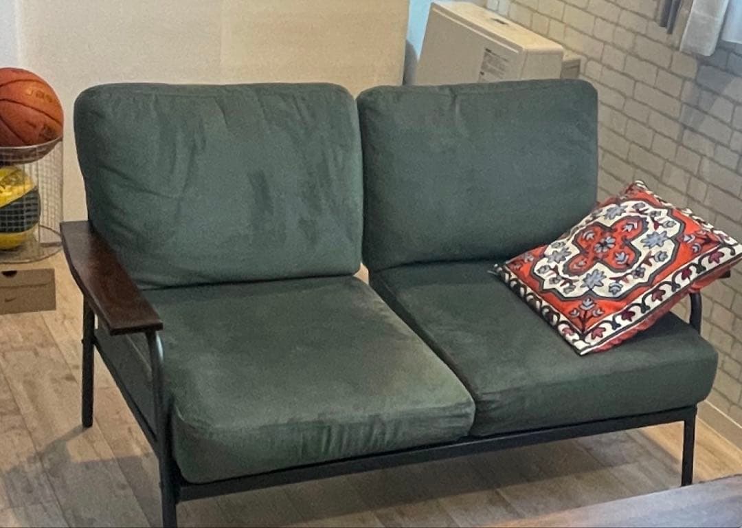 Basquiat corduroy 2人掛けコーデュロイソファ