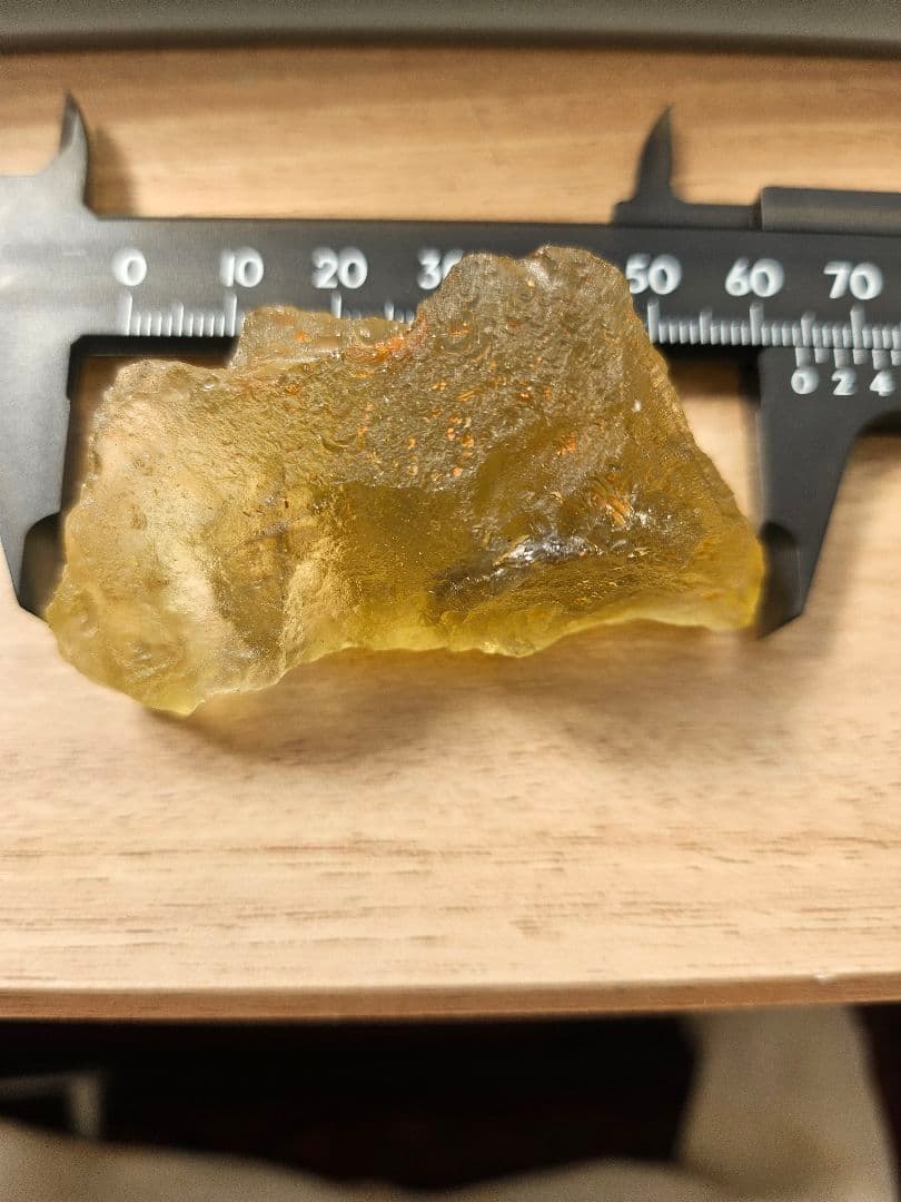 リビアングラス原石　3つセット