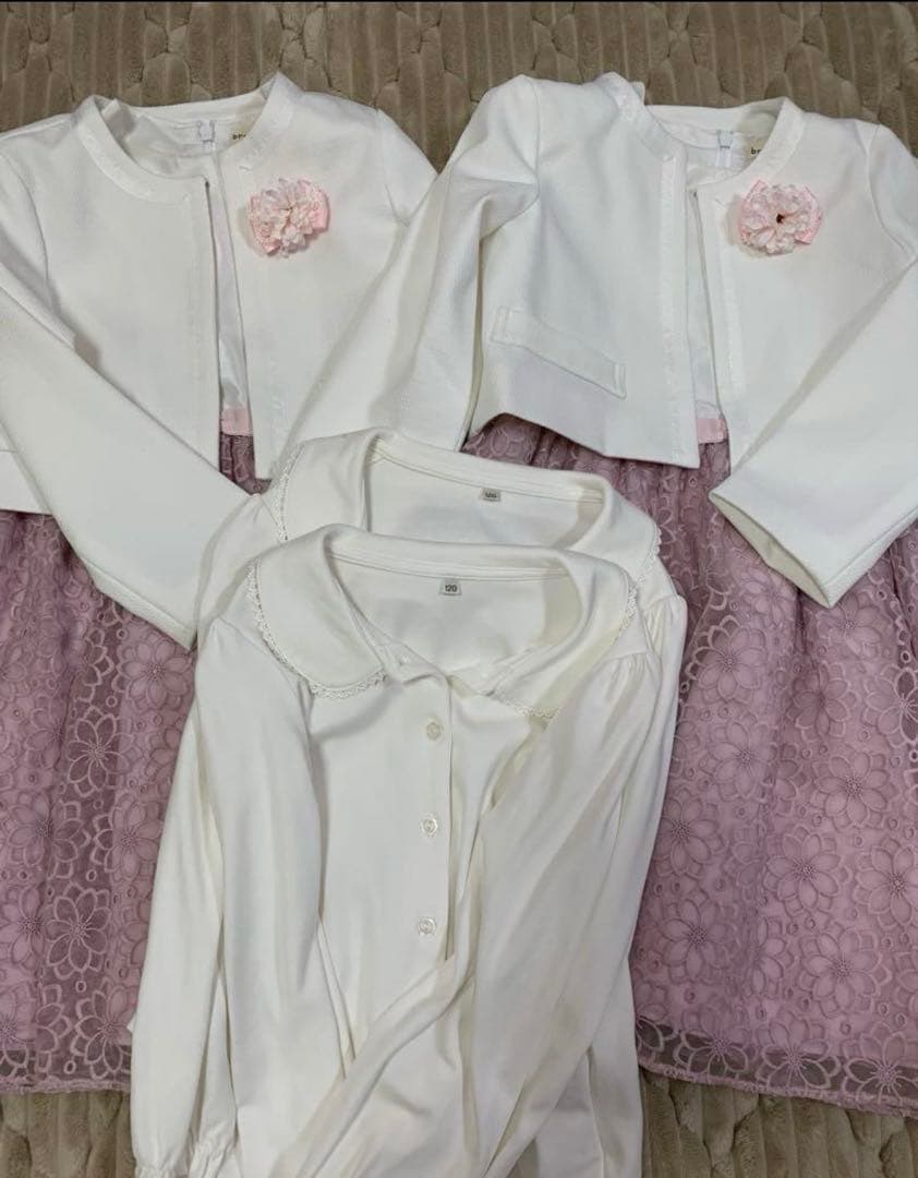 半袖ワンピース　　フォーマルワンピース