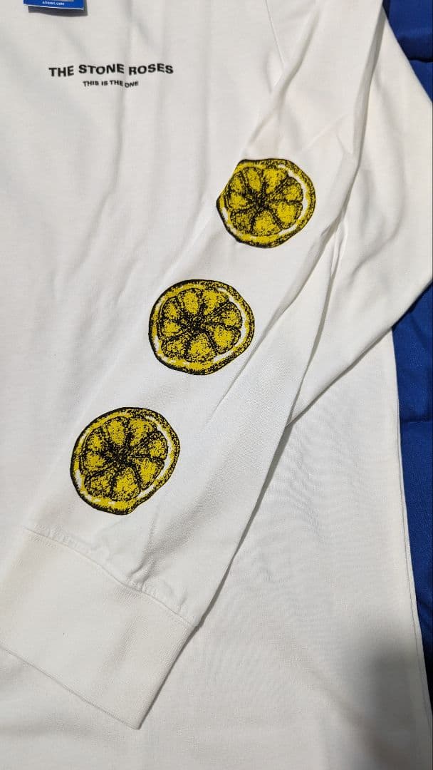 海外限定 adidas マンチェスターユナイテッド×ストーンローゼス長袖Tシャツ