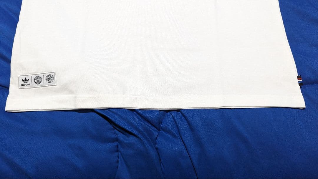 海外限定 adidas マンチェスターユナイテッド×ストーンローゼス長袖Tシャツ