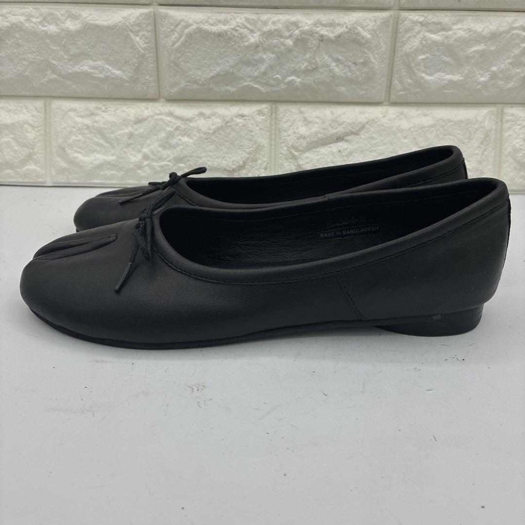 【美品】ユウコイマニシプラス HACHI 足袋シューズ 39 ブラック タビ