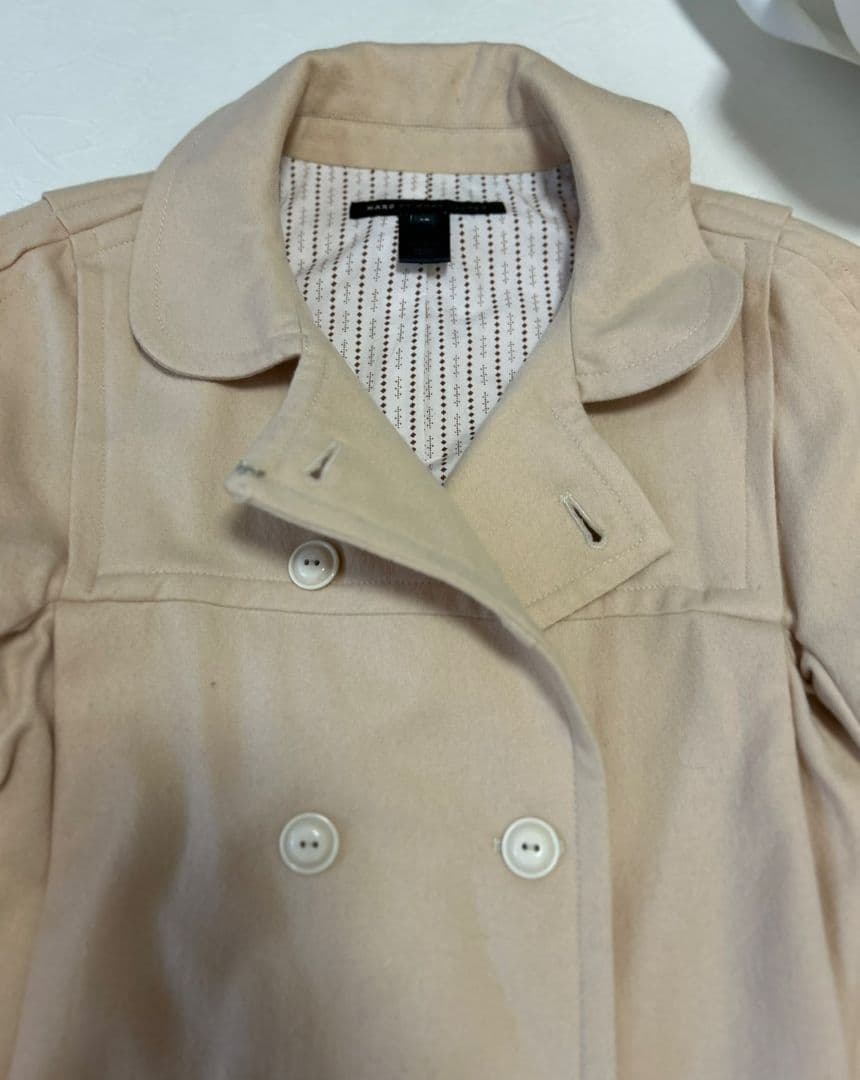 ★希少★マークバイマークジェイコブス フリル ピーコート ジャケット ダブル