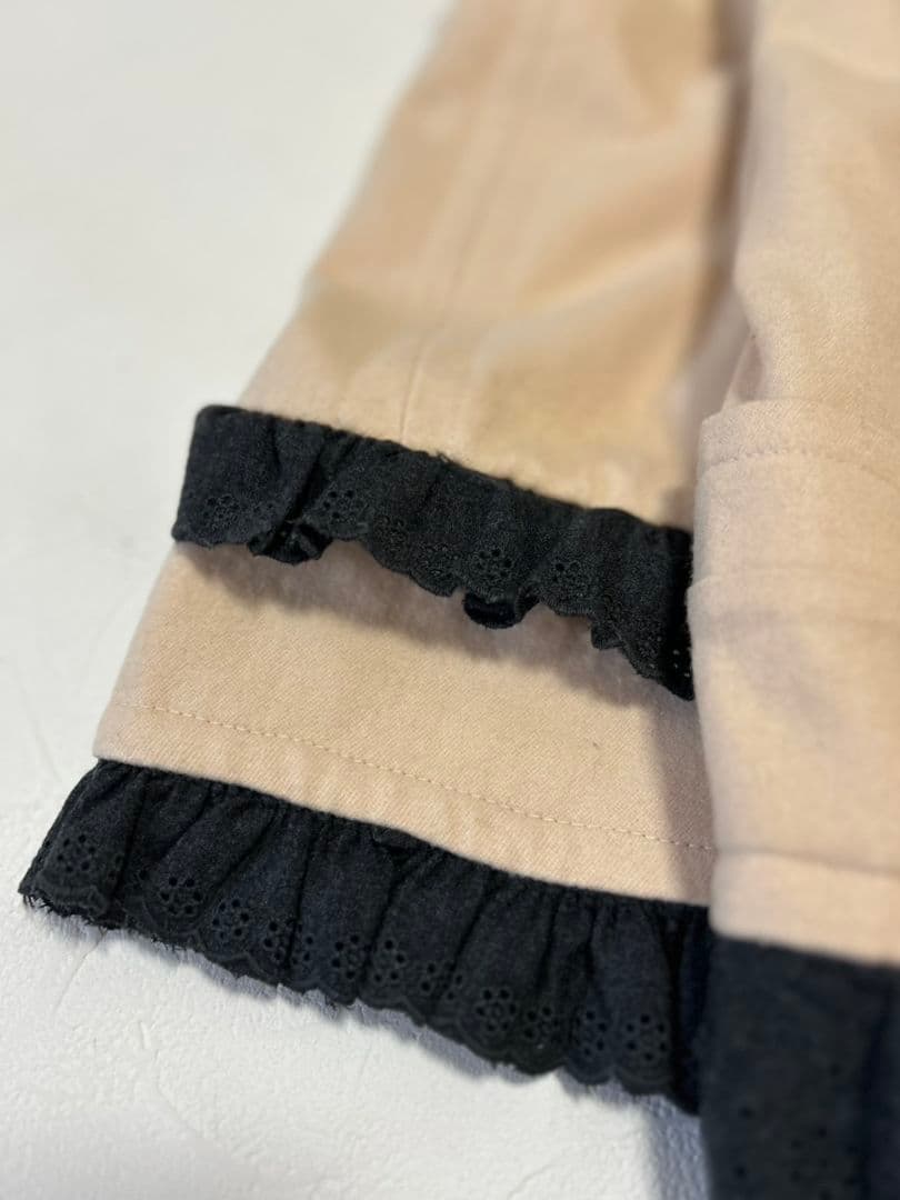 ★希少★マークバイマークジェイコブス フリル ピーコート ジャケット ダブル