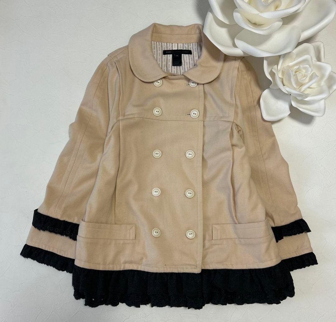 ★希少★マークバイマークジェイコブス フリル ピーコート ジャケット ダブル