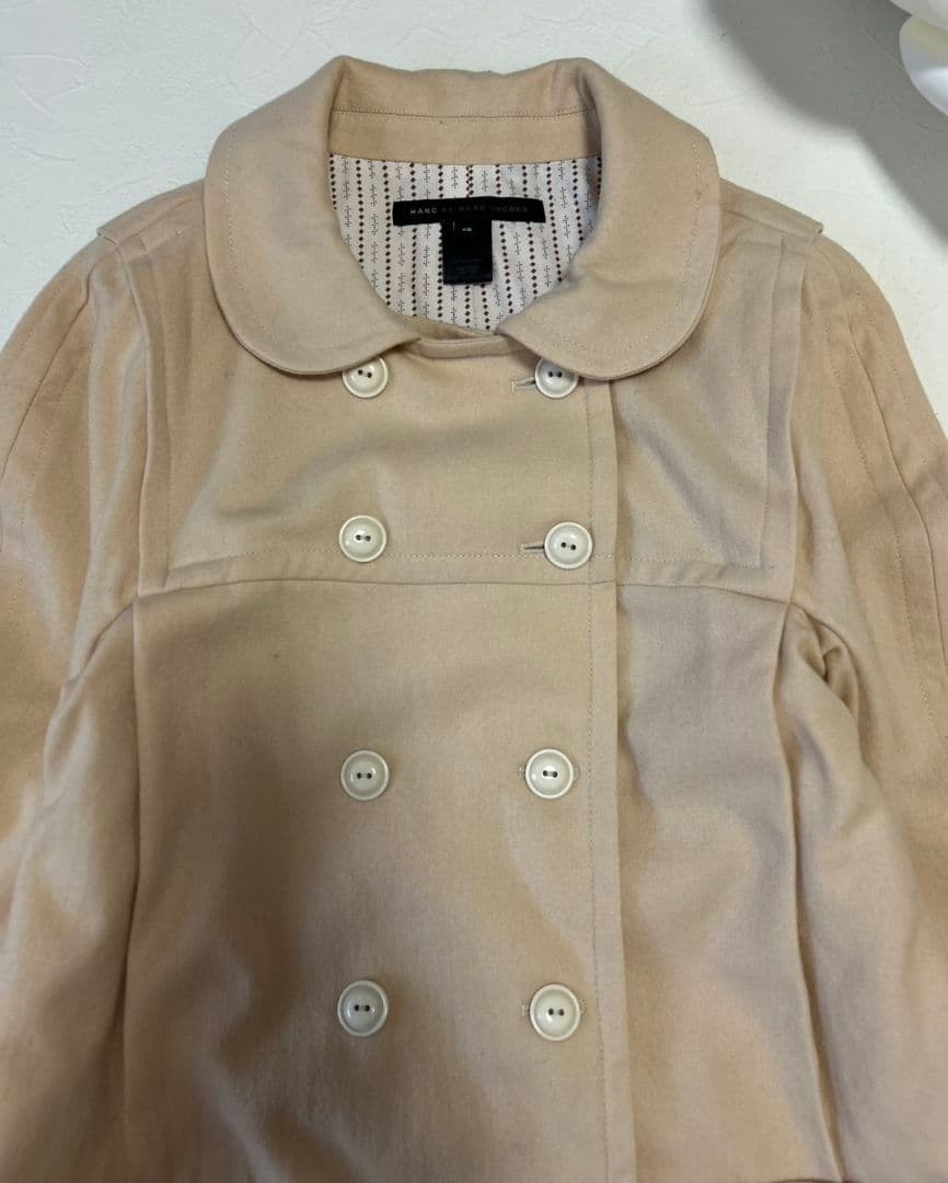 ★希少★マークバイマークジェイコブス フリル ピーコート ジャケット ダブル