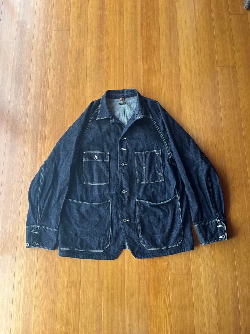 KAPITAL 12oz CACTUSカバーオール インディゴ