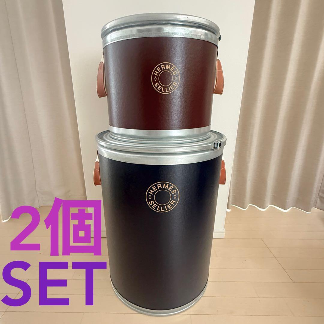 期間限定出品★HERMES サドルボックス★2個セット