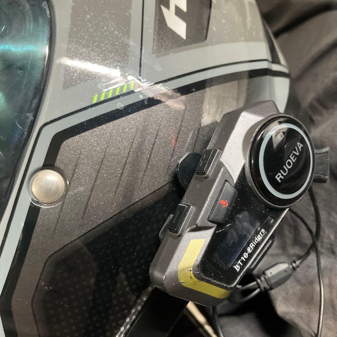 HJC ヘルメット 中華インカム付き