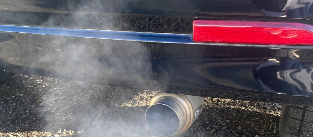 ダイハツ　タントカスタム L350S 柿本改マフラー　二駆用