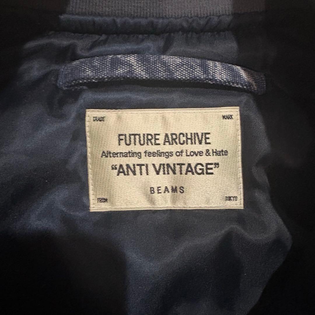 ジャケット・アウター FUTURE ARCHIVE CHEMICAL FADE MA-1