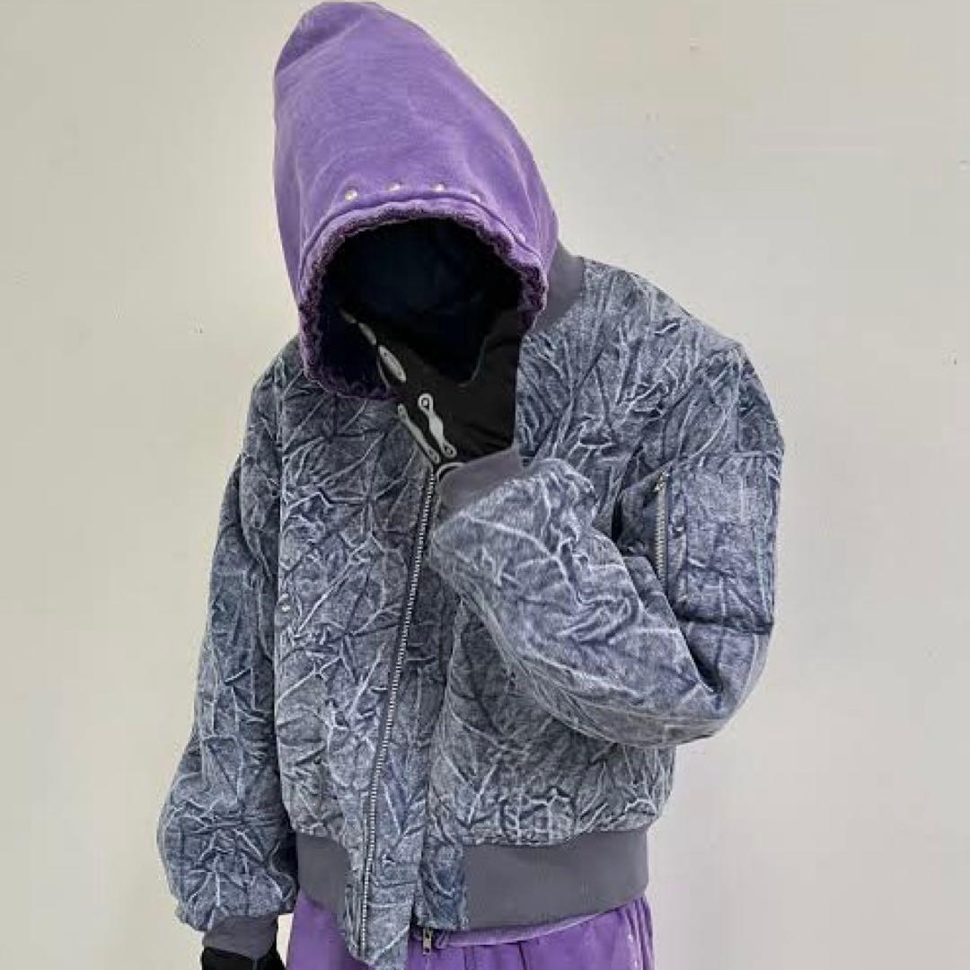 ジャケット・アウター FUTURE ARCHIVE CHEMICAL FADE MA-1