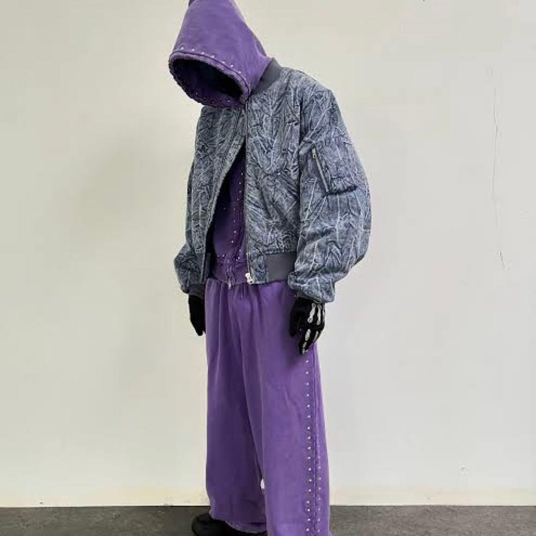 ジャケット・アウター FUTURE ARCHIVE CHEMICAL FADE MA-1