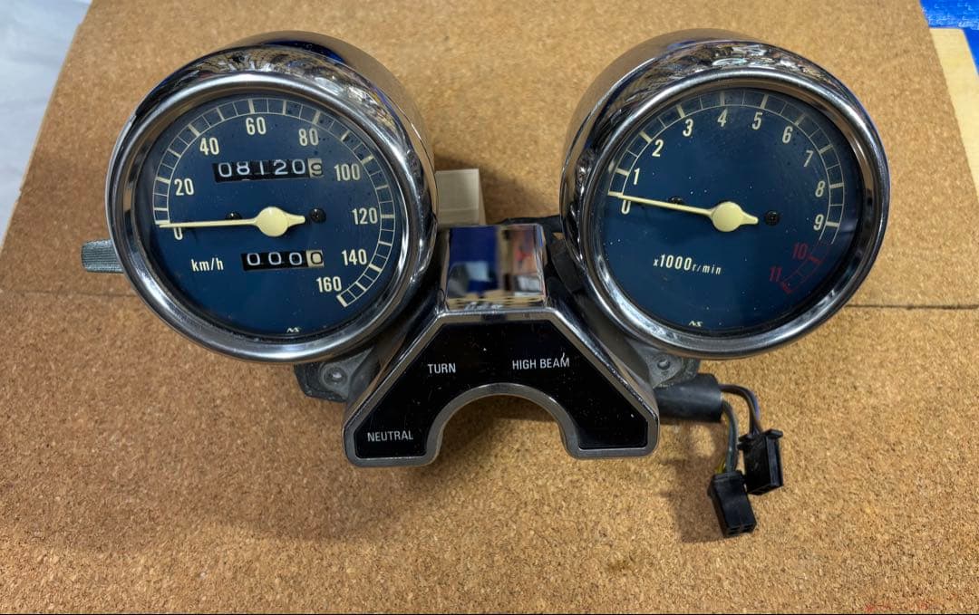 YAMAHA ヤマハ　4DN SRV250 メーター