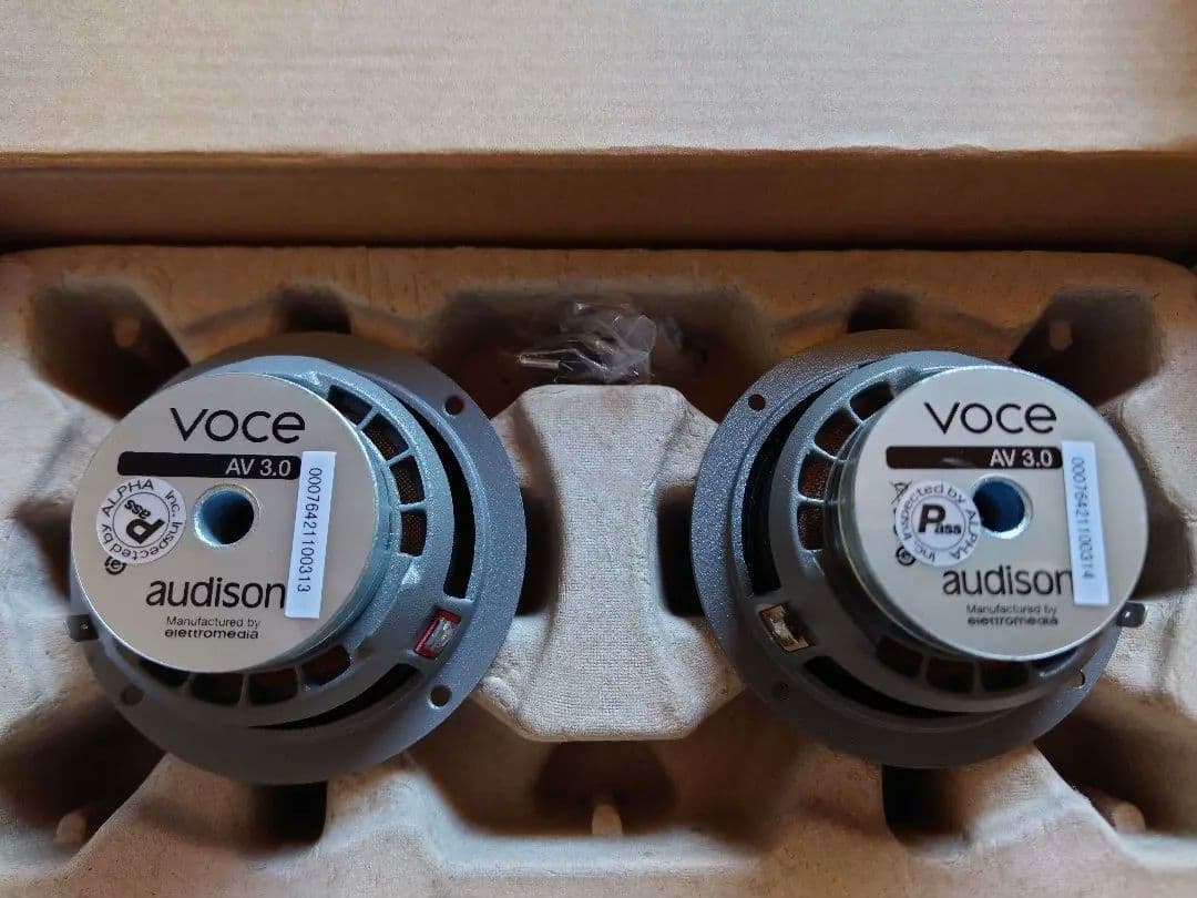 Audison Voce AV 3.0 オーディソン　ヴォーチェ　未使用品