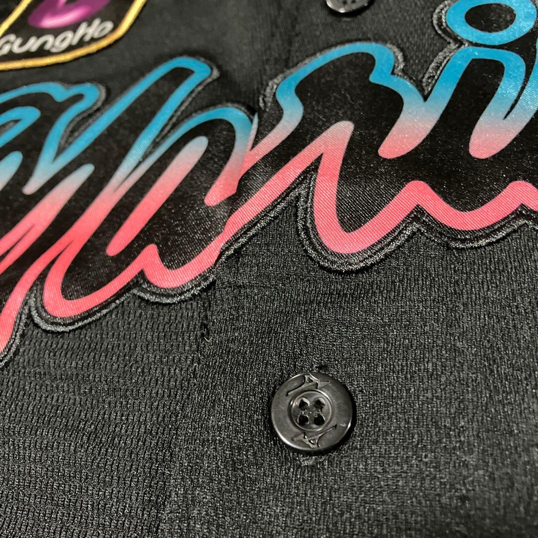 千葉ロッテマリーンズ　ブラックサマー　ユニフォーム　髙部　38