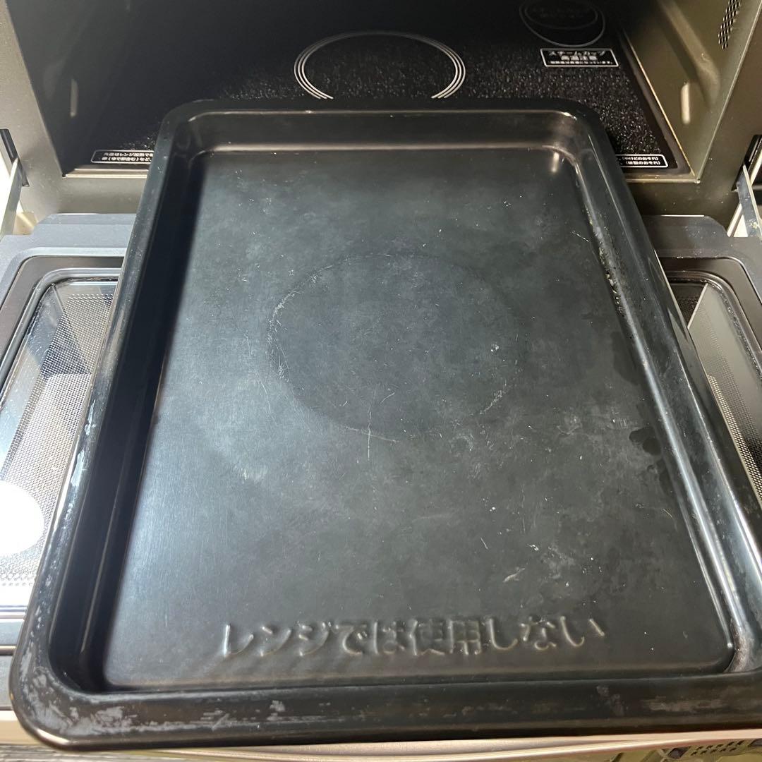 SHARP オーブンレンジ RE-SS10X-W ホワイト／傾きあり