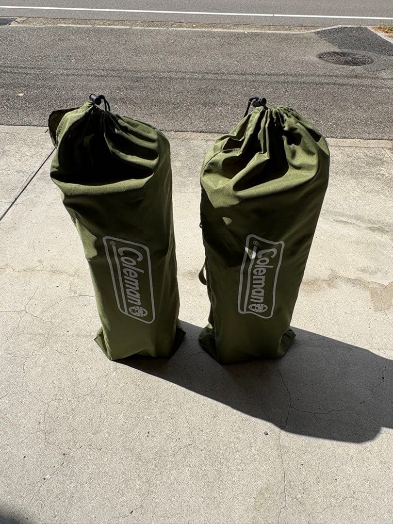 コールマン　ツーウェイキャプテンチェア　グリーン　2脚セット