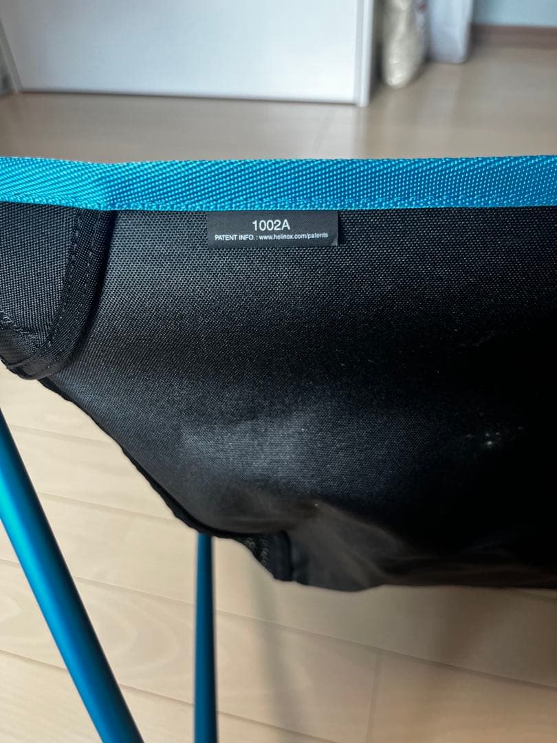 Helinox チェアワン ブラック/ブルー