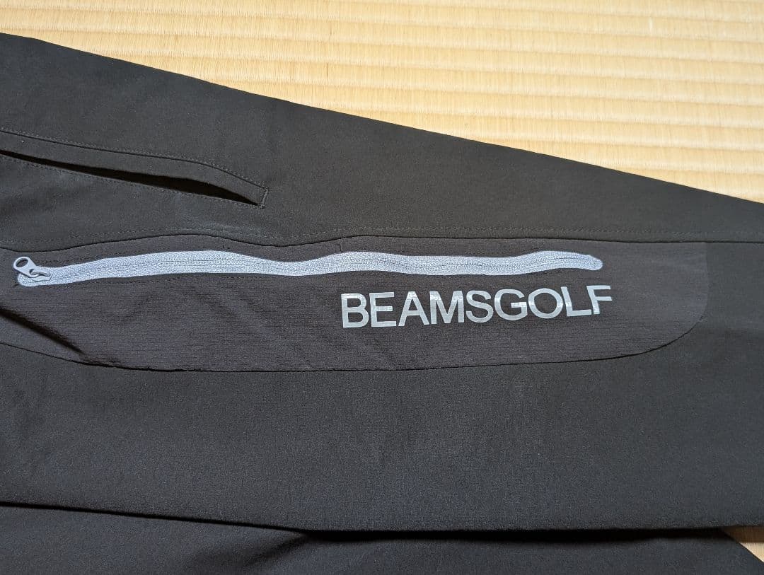 BEAMS GOLF ロゴ ジップ ストレッチパンツ S サイズ