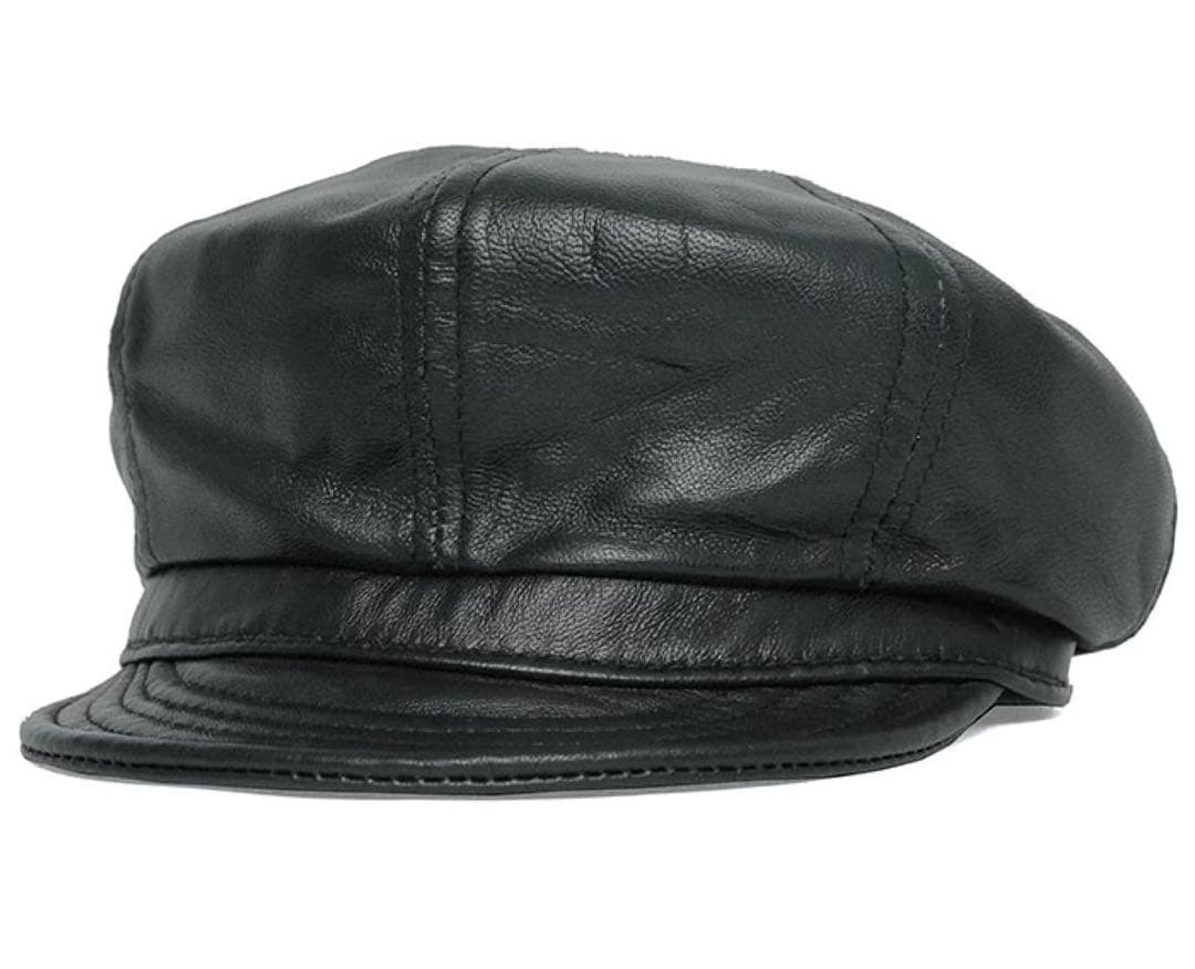 帽子 new york hat real leather casquette