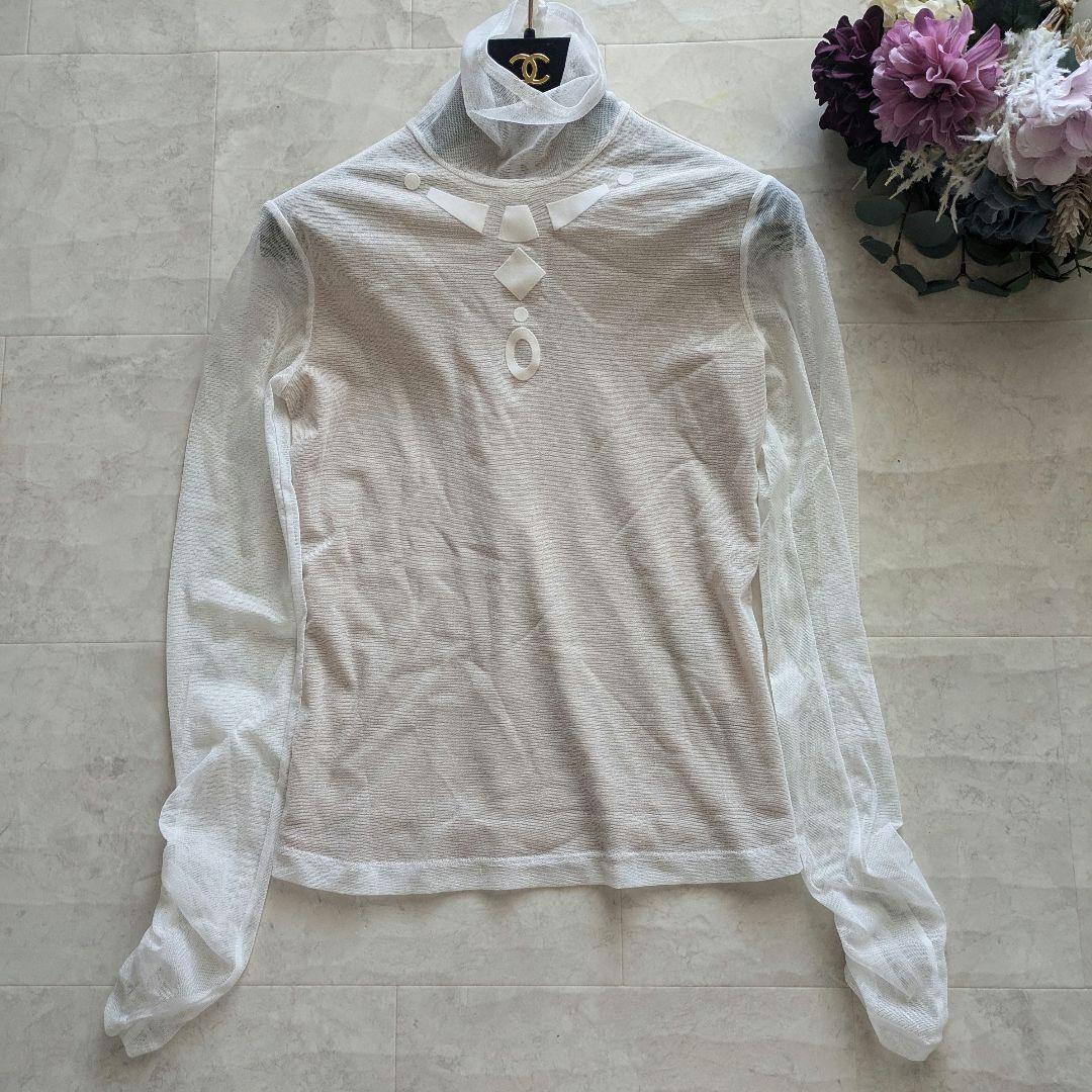 美品　ミスアシダ　ブルー　ポンチョ　青　セットアップ