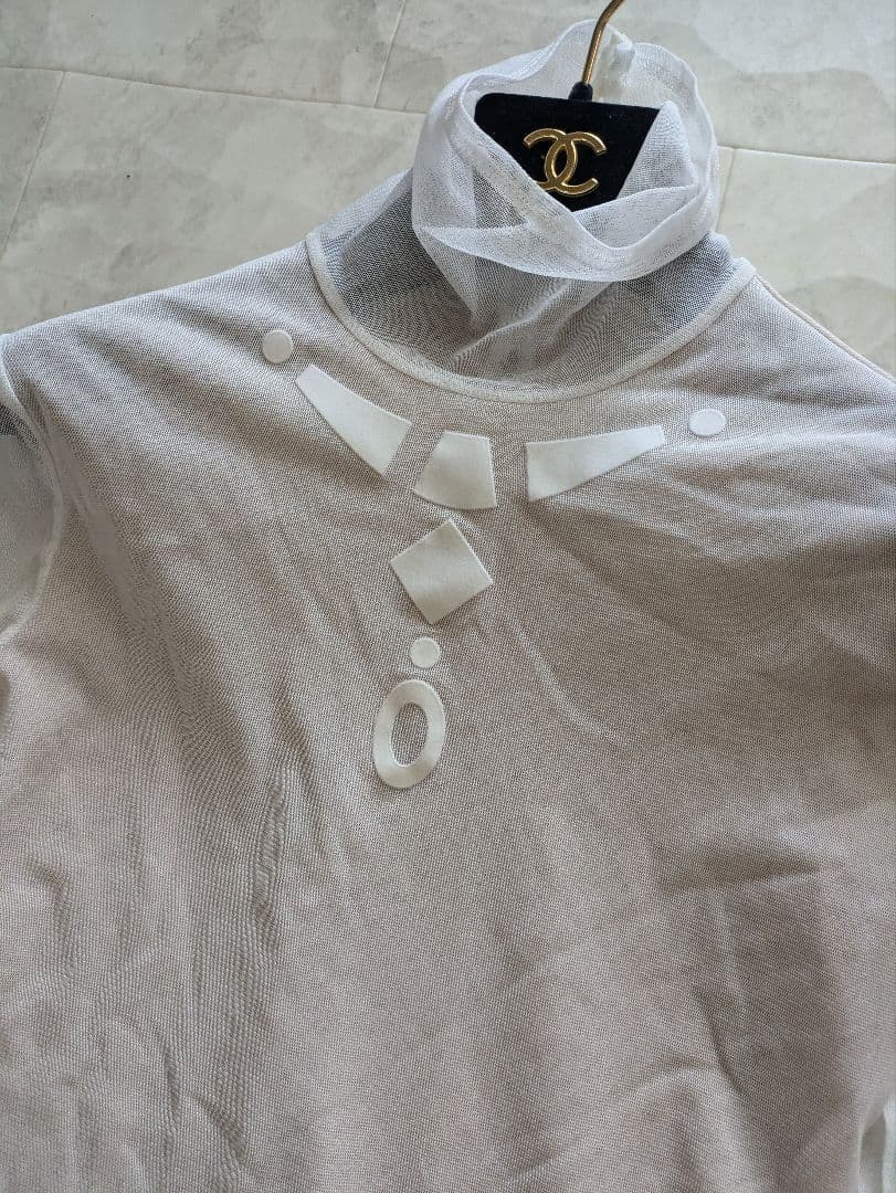 美品　ミスアシダ　ブルー　ポンチョ　青　セットアップ