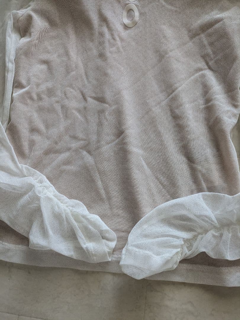 美品　ミスアシダ　ブルー　ポンチョ　青　セットアップ