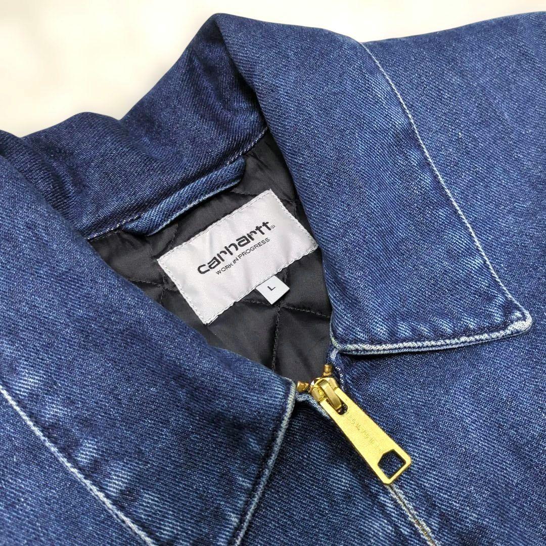 極美品 carhartt WIP OG デトロイト ジャケット デニム L