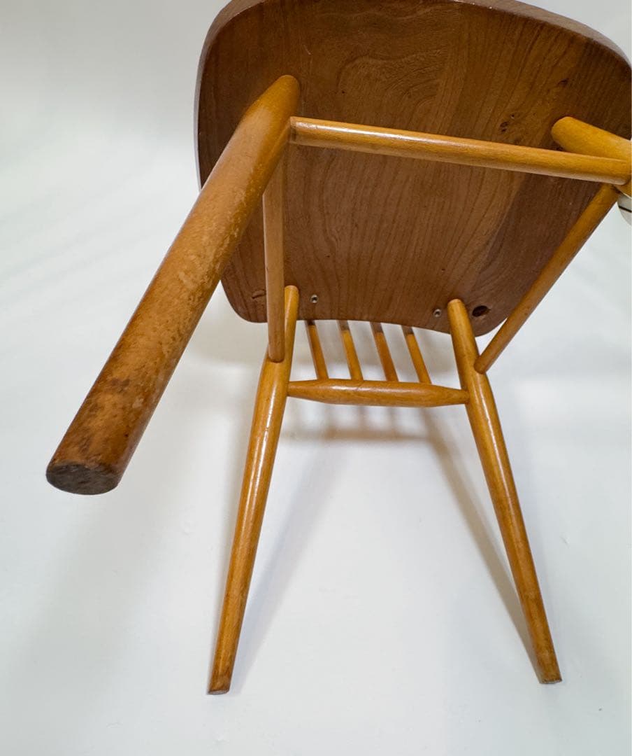 アーコール　スティックバックチェア　ercol 椅子　ヴィンテージ　送料込み