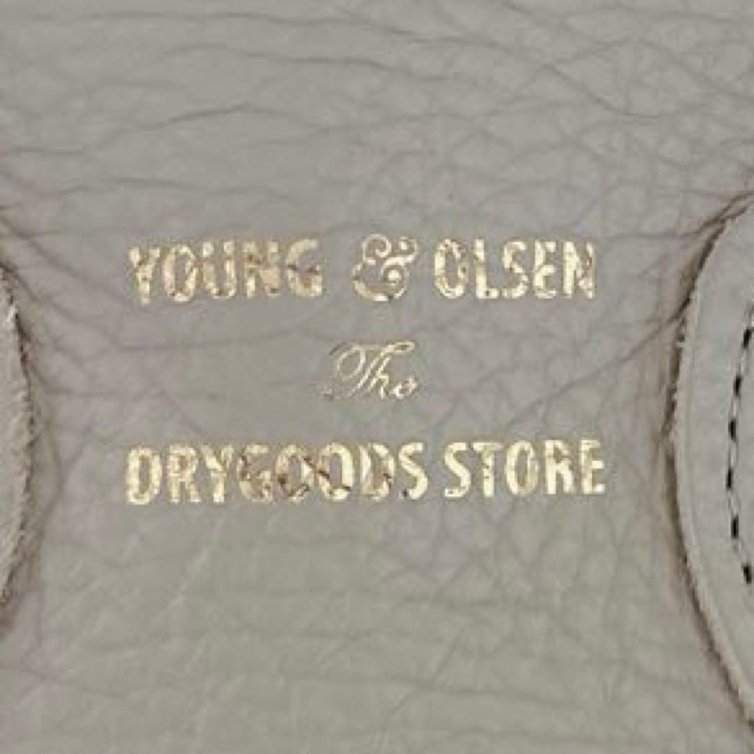 【極美品】YOUNG&OLSEN プチレザートート　2way ベージュ
