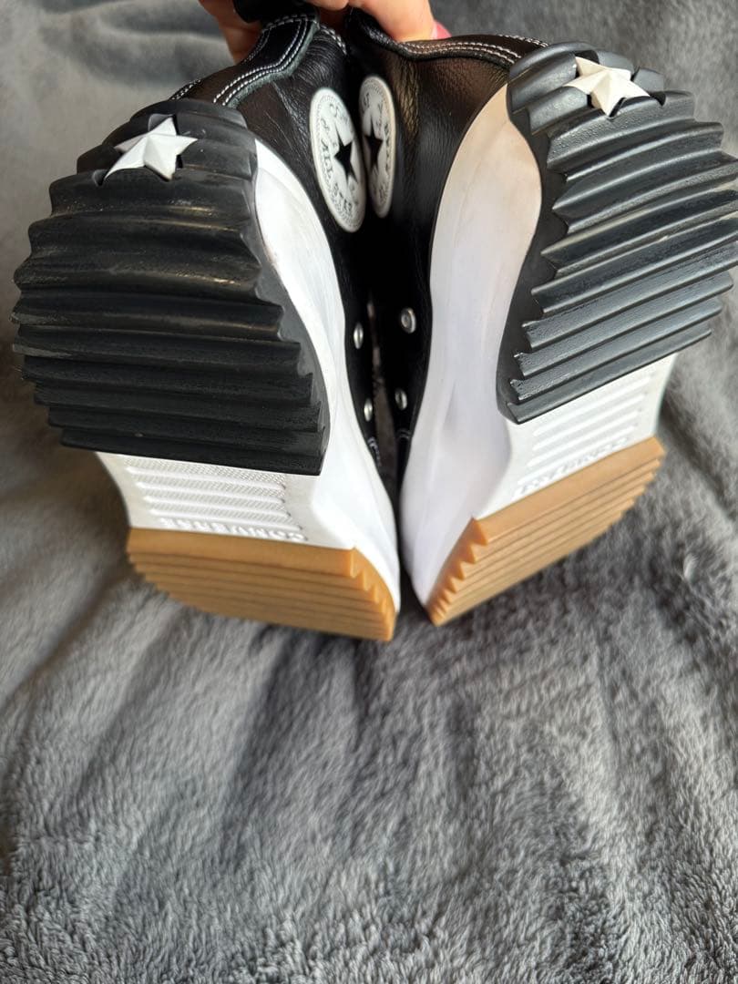 【超美品*韓国限定】ct70チャックテイラー24.5 レザーハイカット