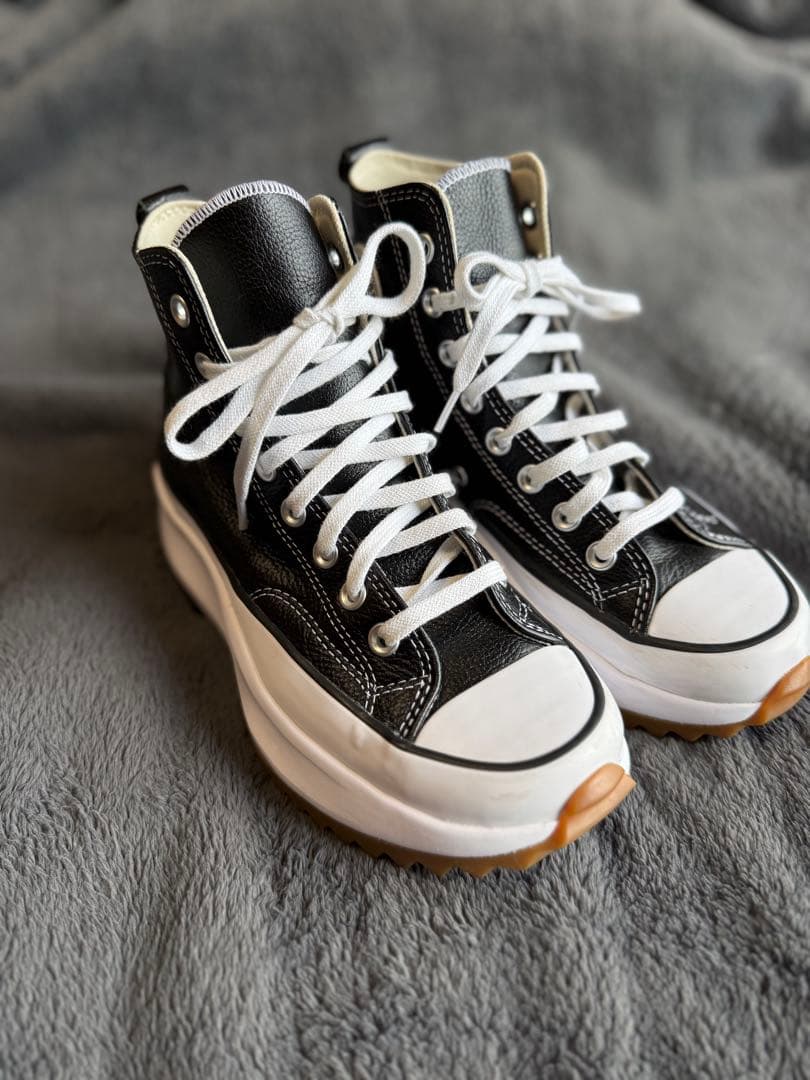 【超美品*韓国限定】ct70チャックテイラー24.5 レザーハイカット