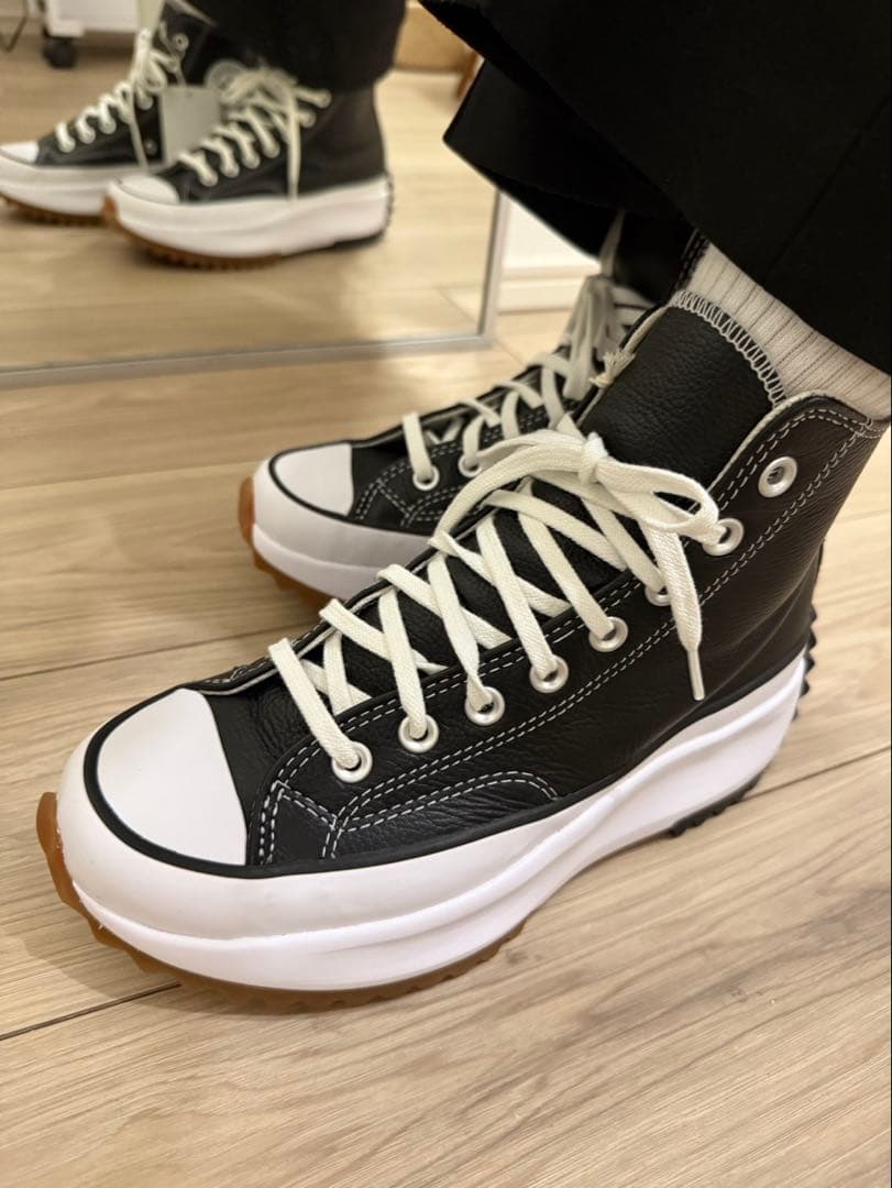 【超美品*韓国限定】ct70チャックテイラー24.5 レザーハイカット