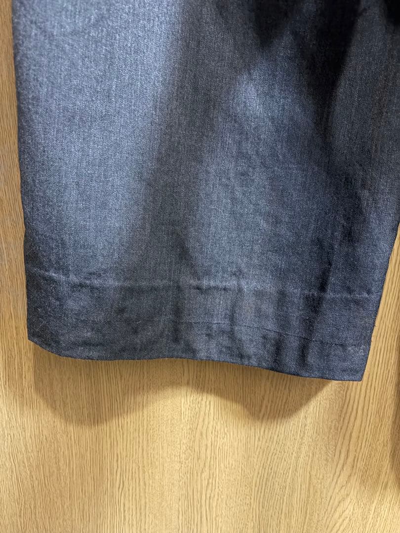 MASU ワイドスラックス　24aw グレー