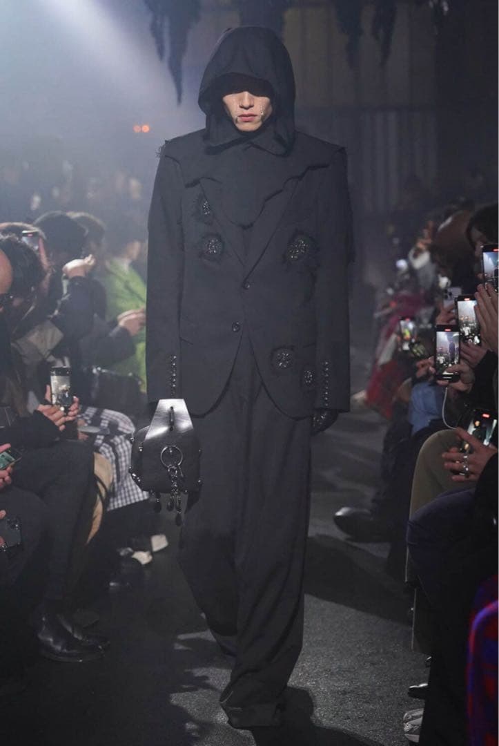 MASU ワイドスラックス　24aw グレー