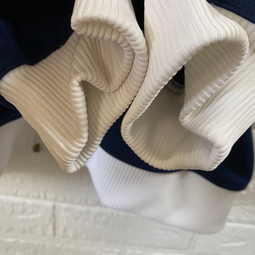 アディダス　超オーバーサイズ　ベッケンバウアートラックジャケット　リブ襟タイプ