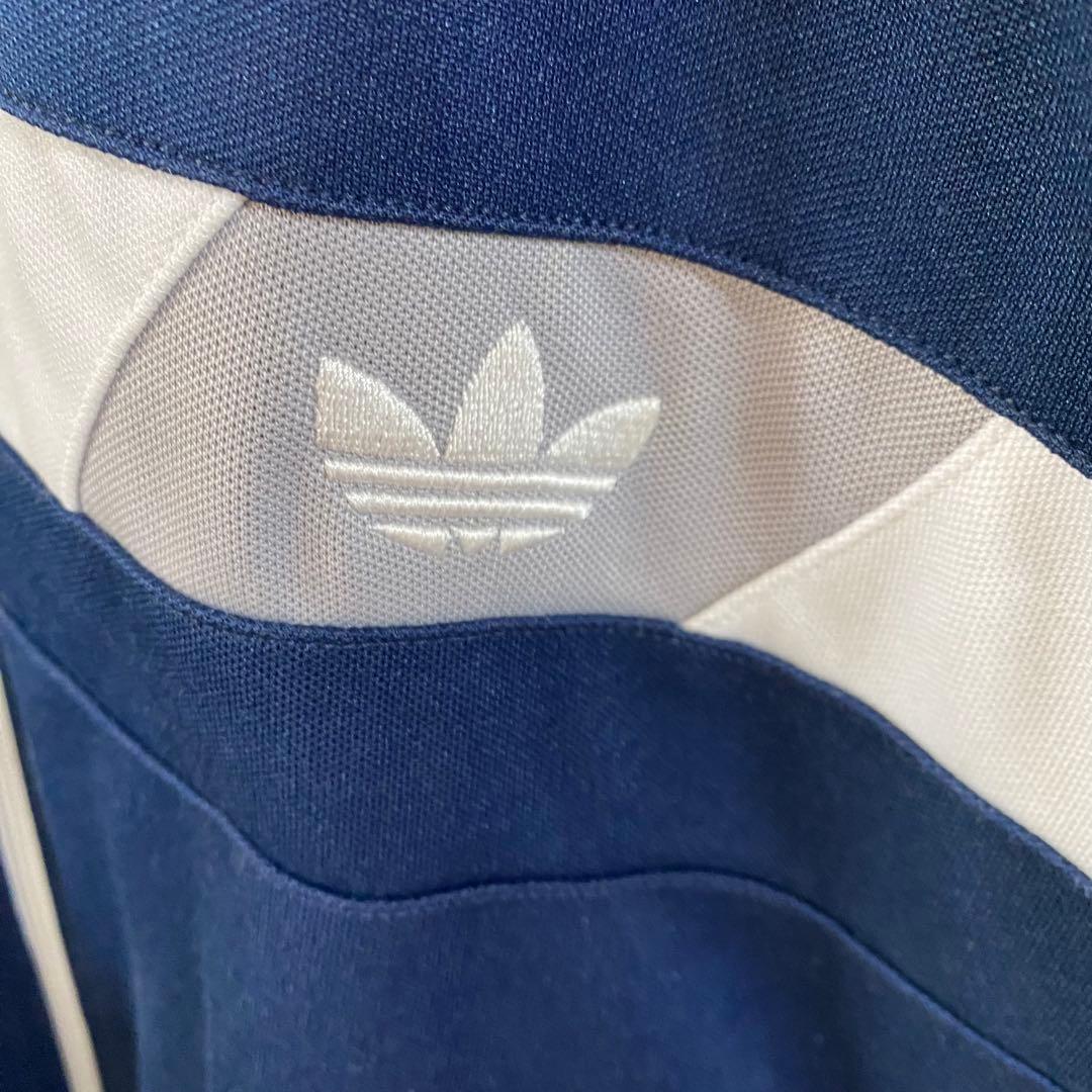 アディダス　超オーバーサイズ　ベッケンバウアートラックジャケット　リブ襟タイプ