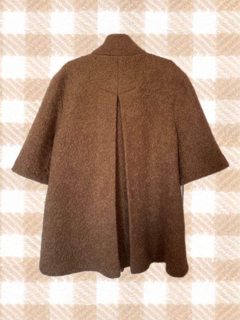 美品　シェリエ　クラシカルコート　キャメル