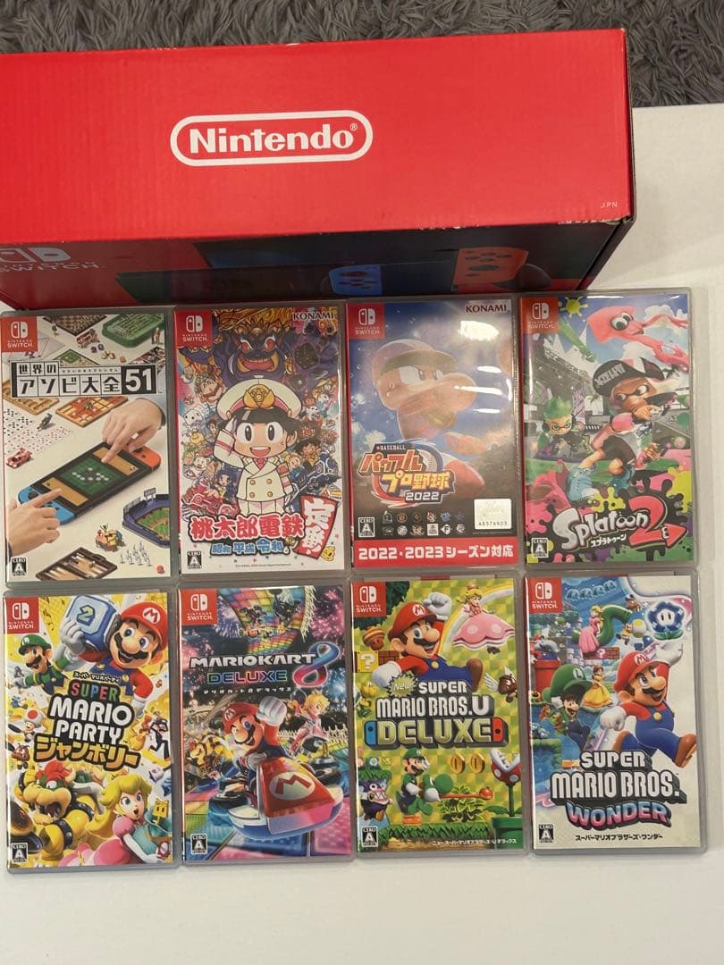 【購入者確定】Nintendo Switch 本体&ゲームソフト7セット