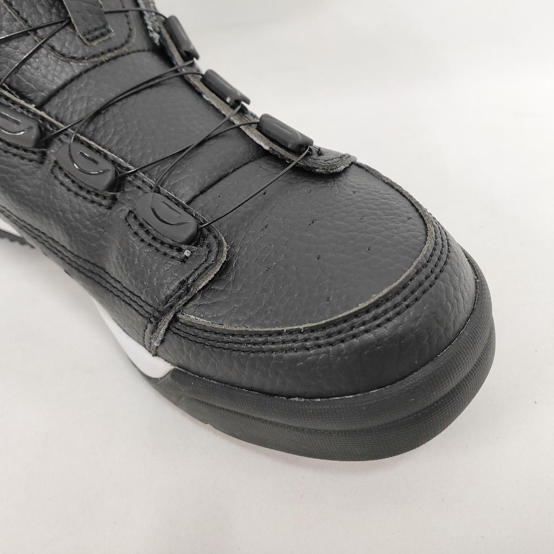 ○★新品 未使用 グラビスミッドカットダイアル ゴルフシューズ ブラック23cm