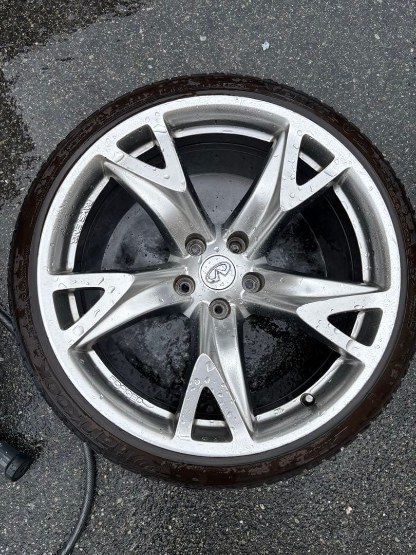 【本日で終了】z34純正ホイール リア4本