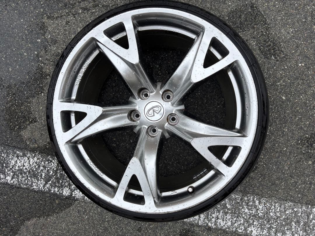 【本日で終了】z34純正ホイール リア4本