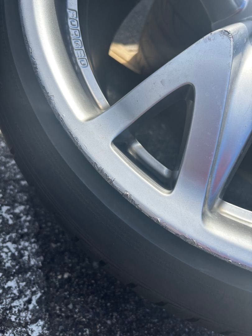 【本日で終了】z34純正ホイール リア4本